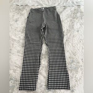 Urban Outfitters Black and White Checkered Pants